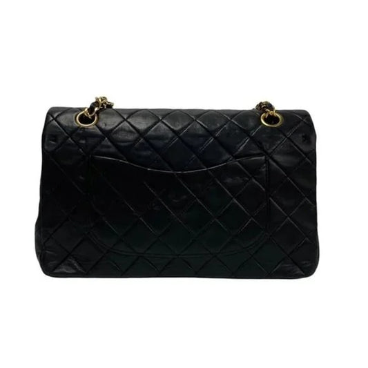 Chanel Chanel Lambskin W Flap Matelasse Shoulder Bag Leather Shoulder Bag 5