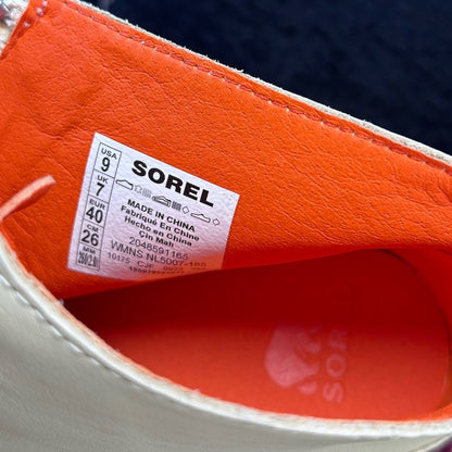 New Sorel Women's Brex Heel Zip Boots chunky platform heel ankle boot snow