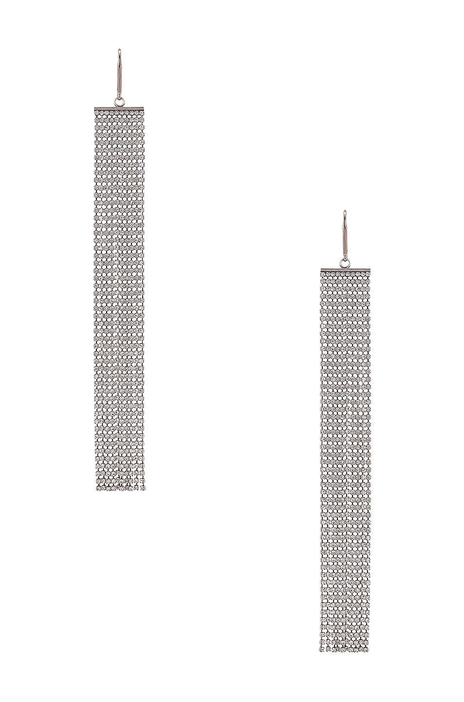 Isabel Marant Favorite Earrings in Transparent & Silver chandelier dangle