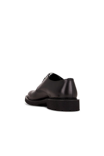 Saint Laurent Vaughn Oxford in Nero black formal dress shoe mens