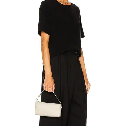 The Row 90's Bag in Ivory PLD calfskin leather handbag