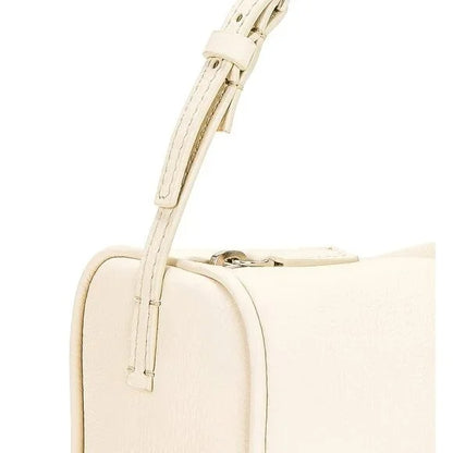 The Row 90's Bag in Ivory PLD calfskin leather handbag