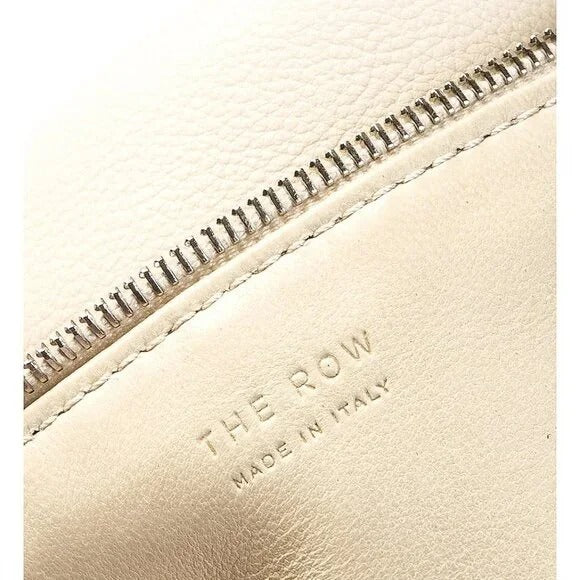 The Row 90's Bag in Ivory PLD calfskin leather handbag