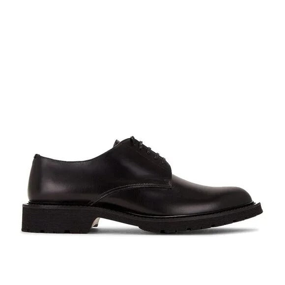 Saint Laurent Vaughn Oxford in Nero black formal dress shoe mens