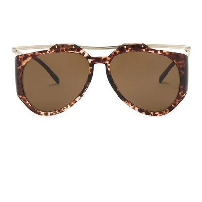 Saint Laurent SL M137 Amelia Sunglasses in Havana & Gold tortoise