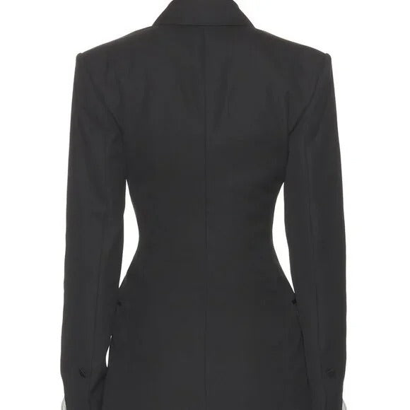 Helsa The Tuxedo Jacket in Black suit classic formal