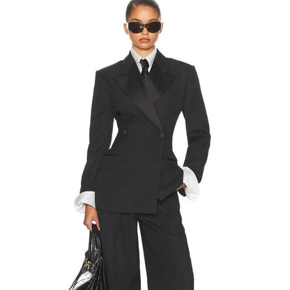 Helsa The Tuxedo Jacket in Black suit classic formal